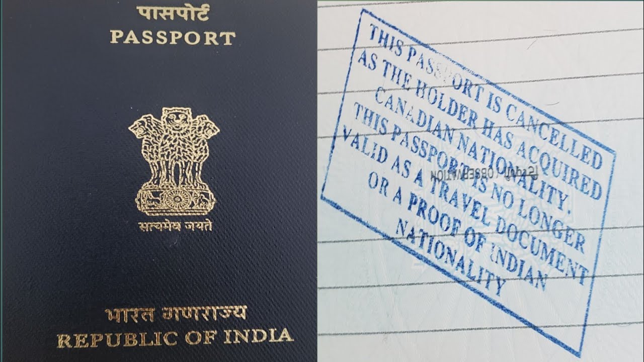 Indian Citizenship Renunciation
